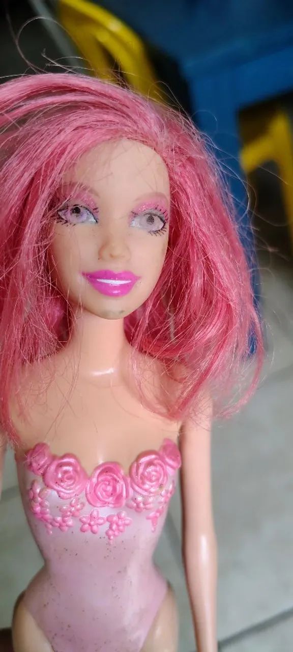 Boneca Barbie fada rosa  - Foto 4
