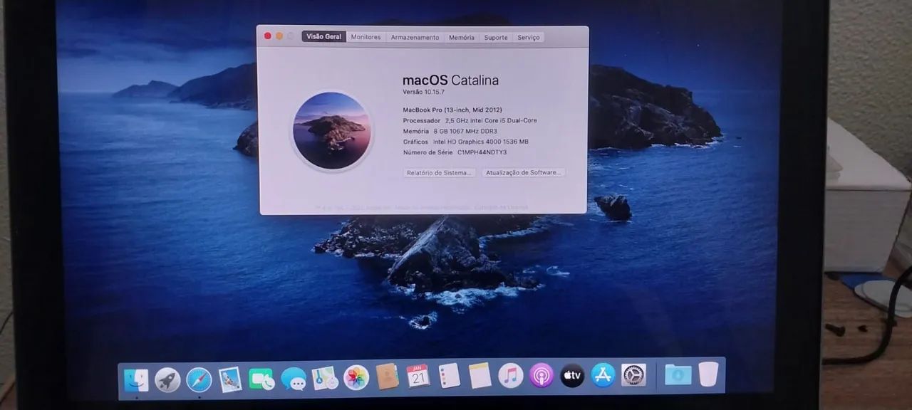 MacBook Pro A1278 Core i5 Bateria 4:00hs Bem conservado R$ 1.350