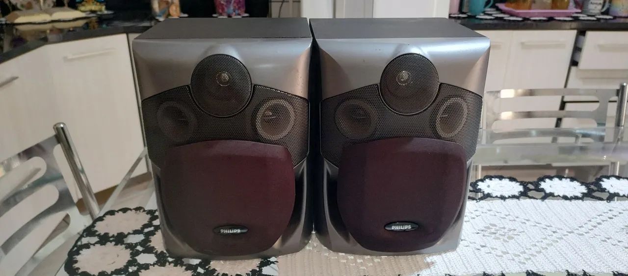 Caixas acústicas Philips fw 750c Aiwa Philips gradiente jvc panasonic cce Sharp  - Foto 2