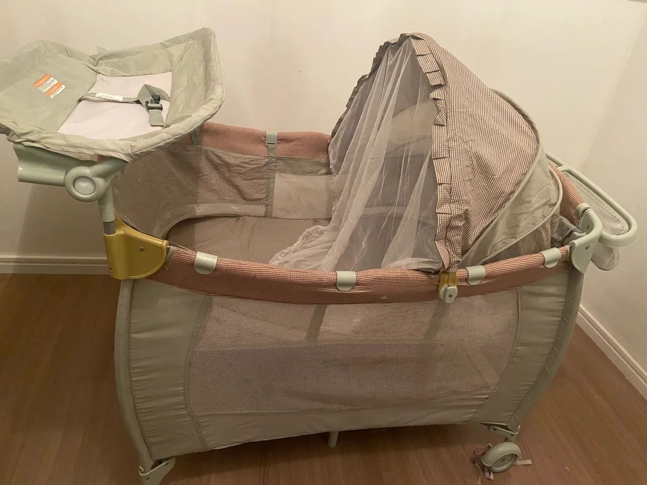 Berço portátil Baby Style com trocador  - Foto 2