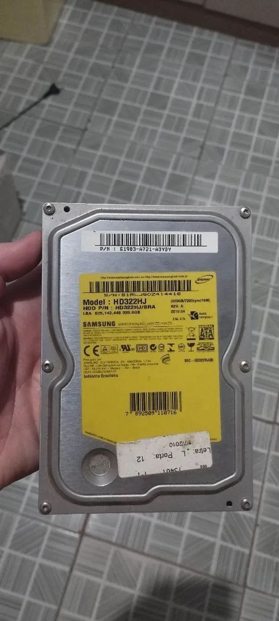 HD: 298gb