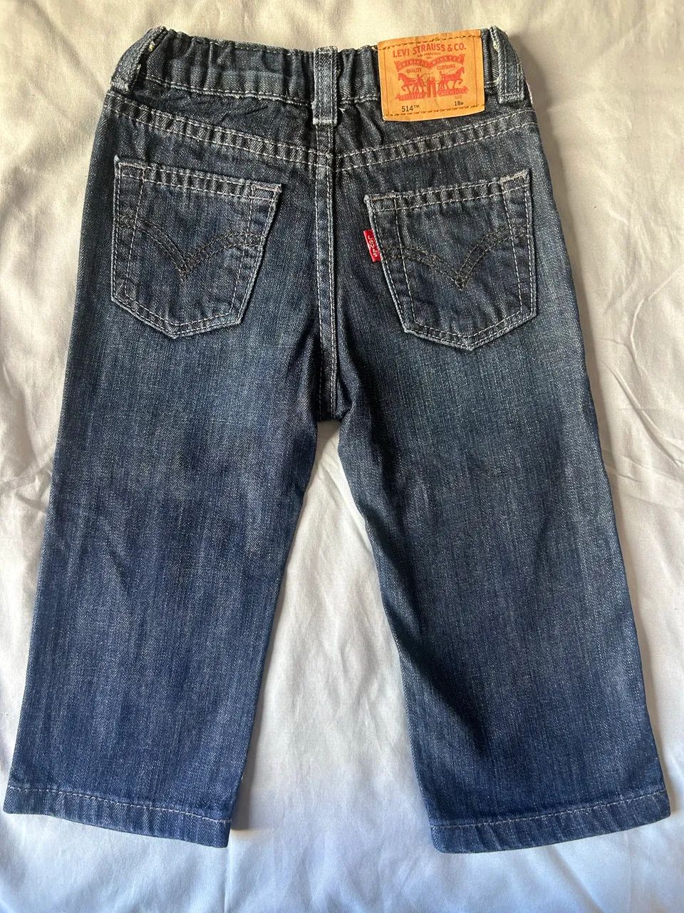 Calça jeans infantil Levis 18M - Foto 4