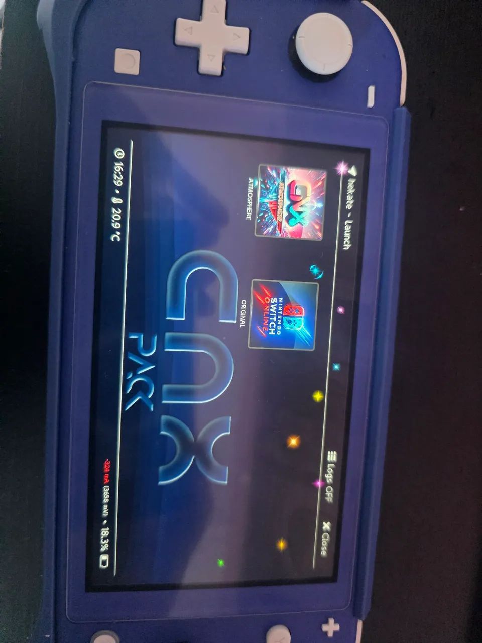 Nintendo Switch Lite 256GB (desbloqueado)