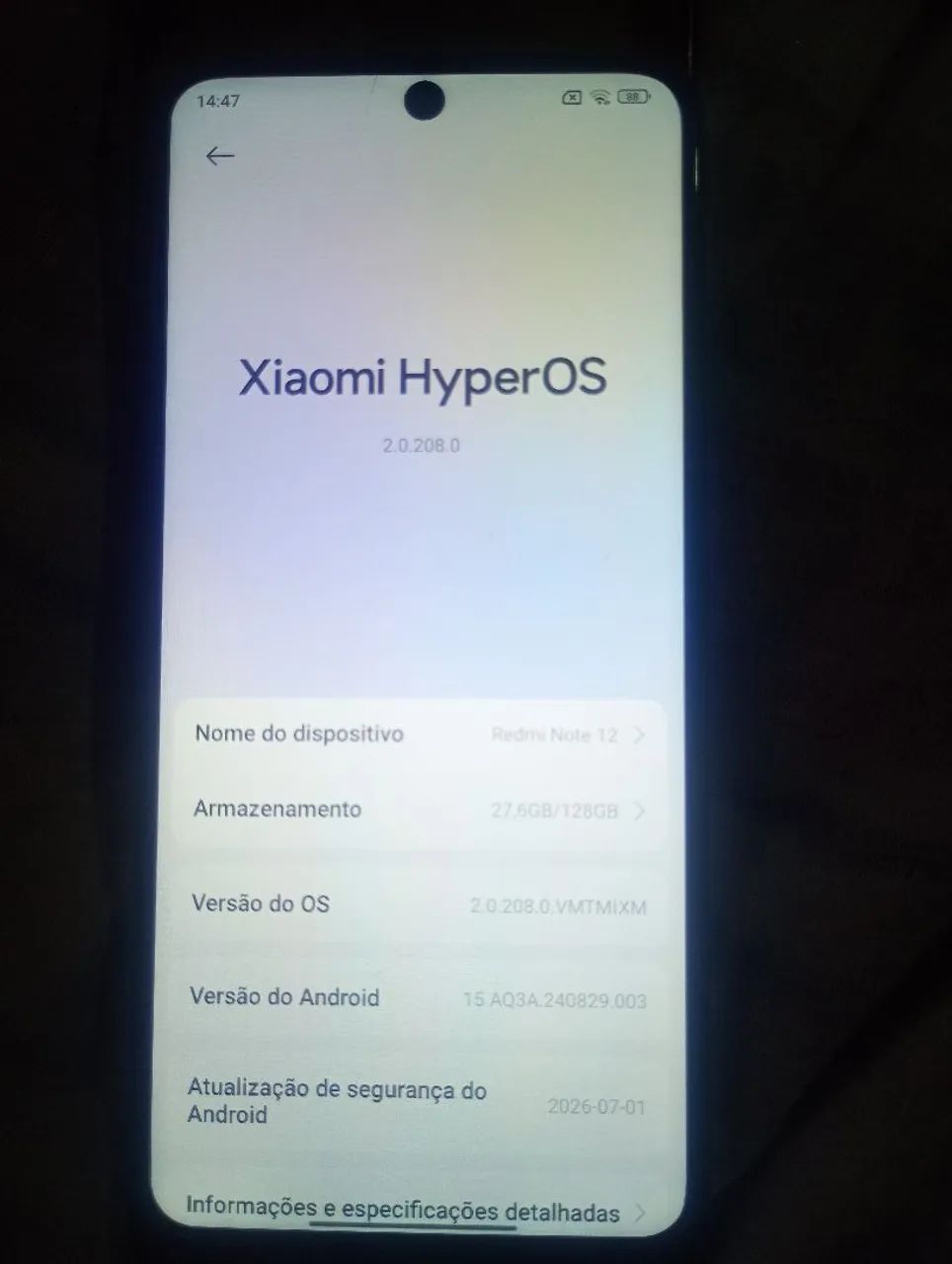 Xiaomi redmi Note 12, funcionando perfeitamente  - Foto 3