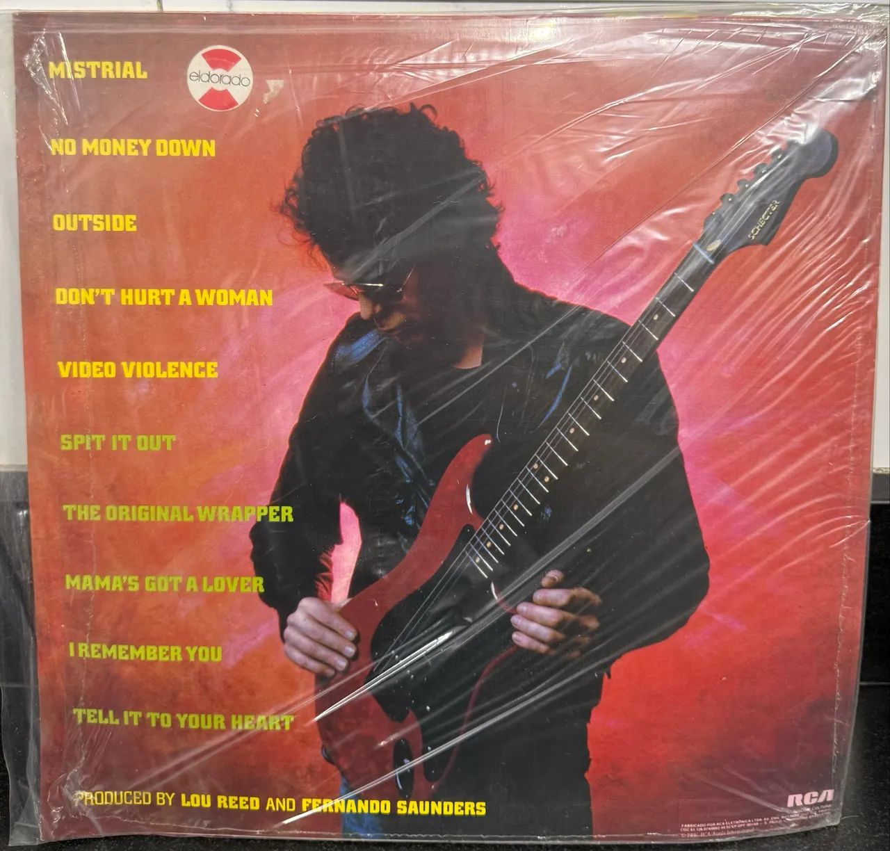 LP Lou Reed - Mistrial | RCA | Original | Rock 80s - Foto 2