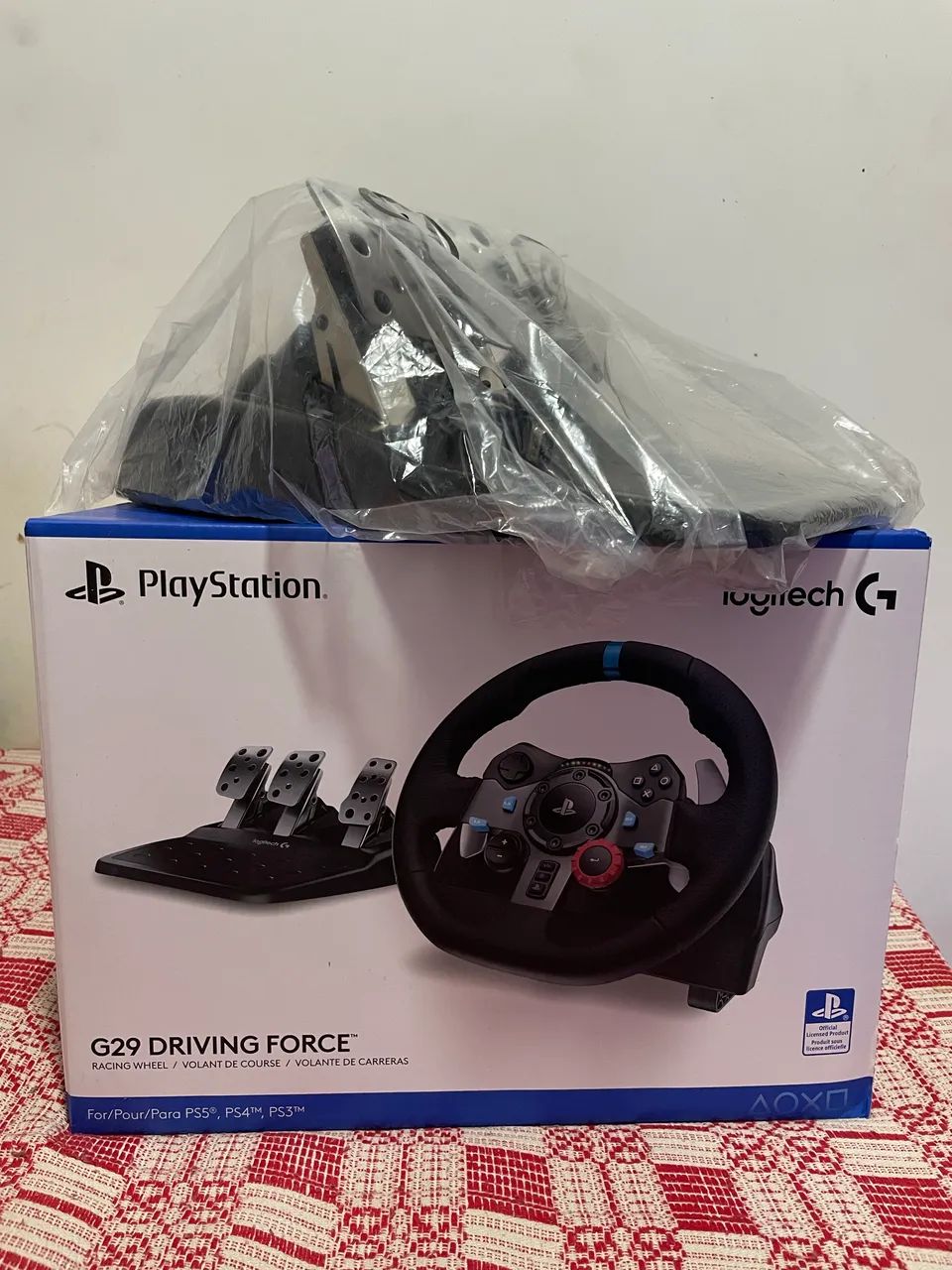 Volante Longitec G29, PC/PS4 e PS5 - Foto 4