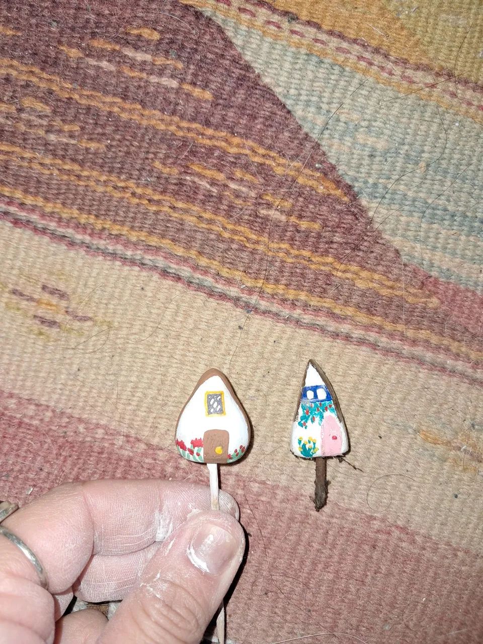 Casinha em miniatura para terrarios e jardins - Foto 3
