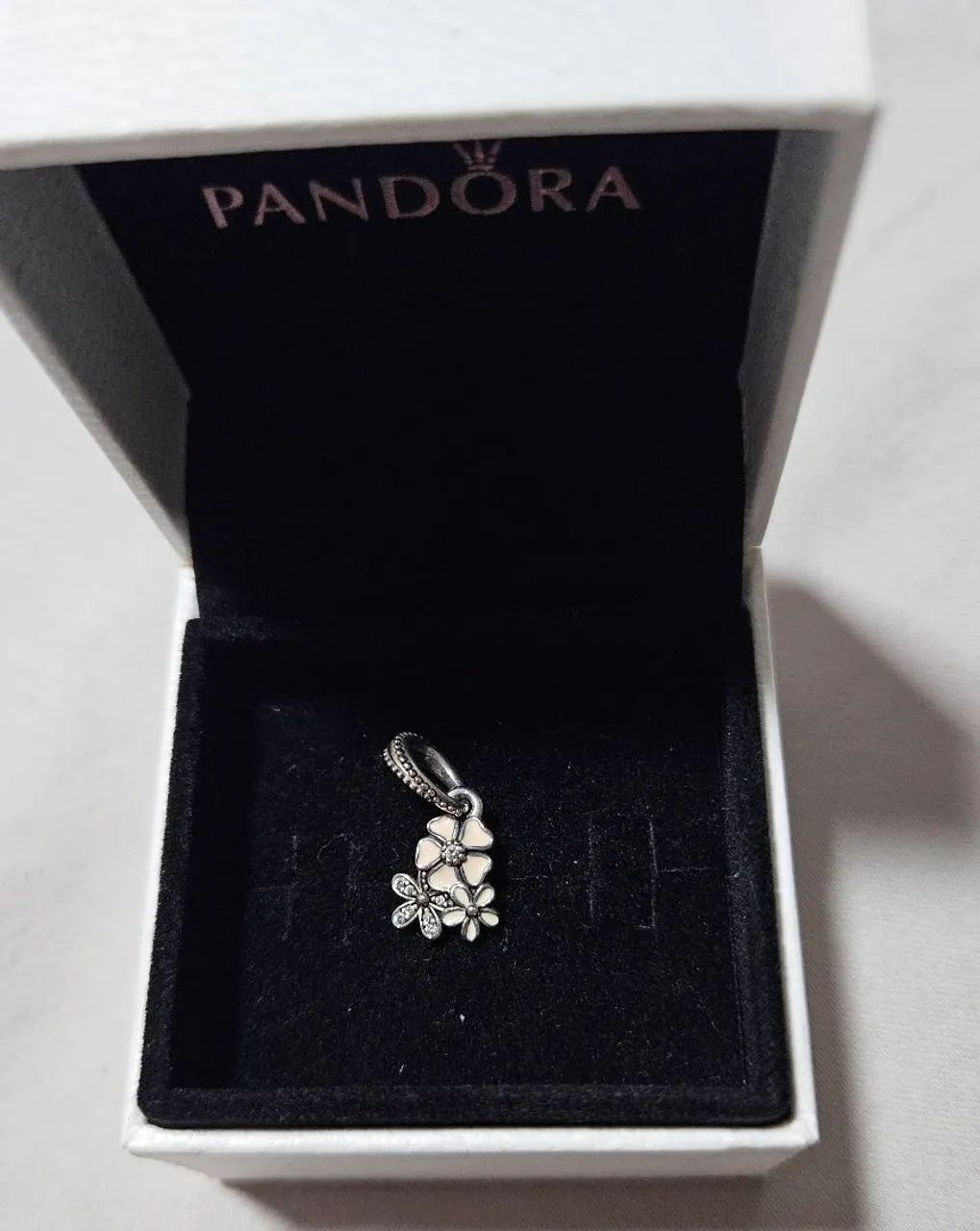 Charm original pandora flores