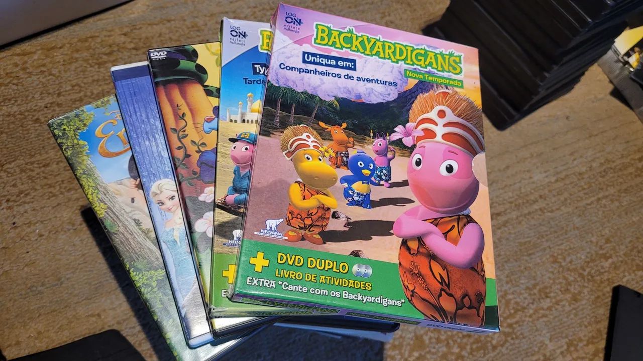 DVDs infantis 