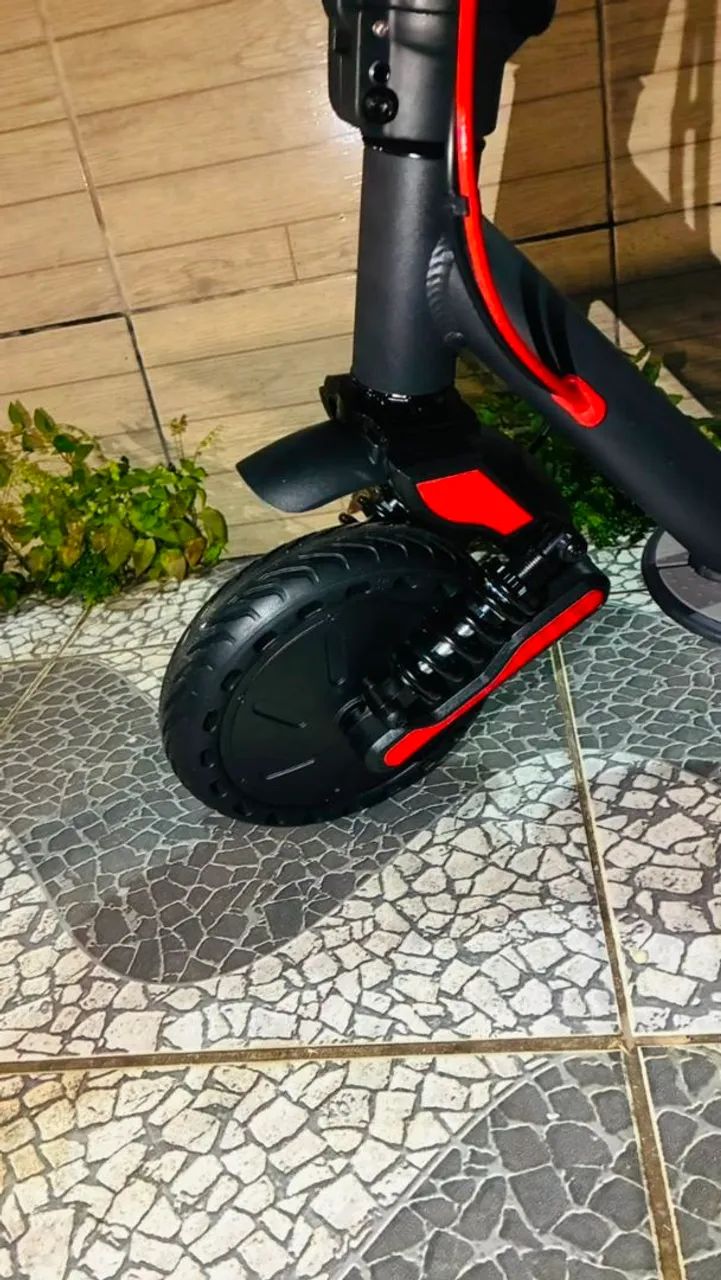 Patinete eletrico com amortecimento novo