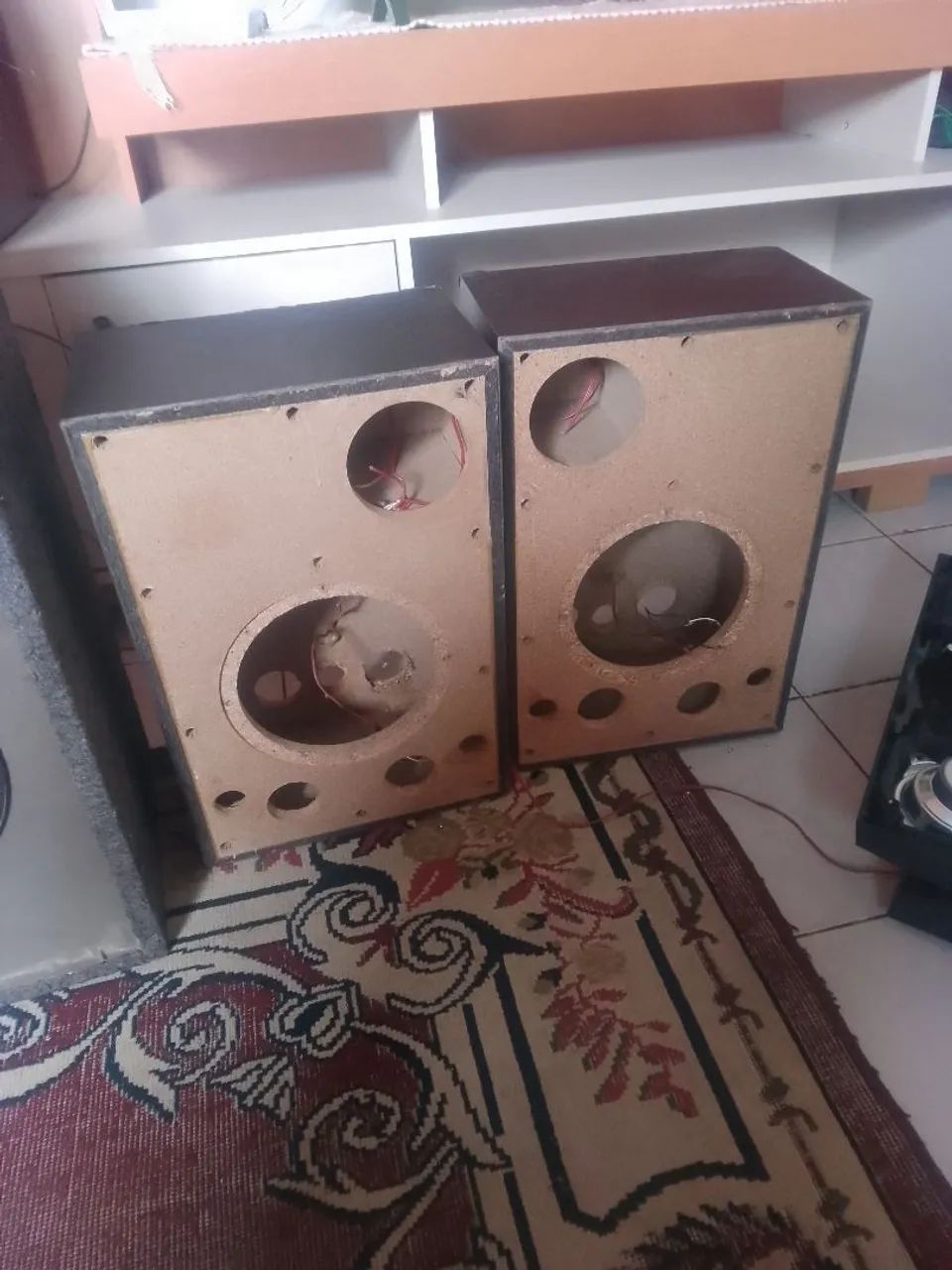 Caixa para alto falante 8 polegadas,vazio