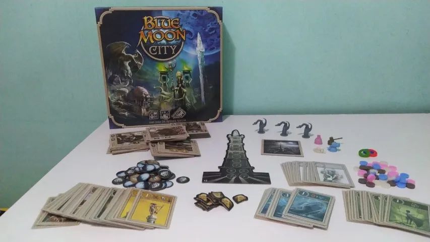 Jogo de Tabuleiro Blue Moon City (com sleeves) NOVO! - Foto 4
