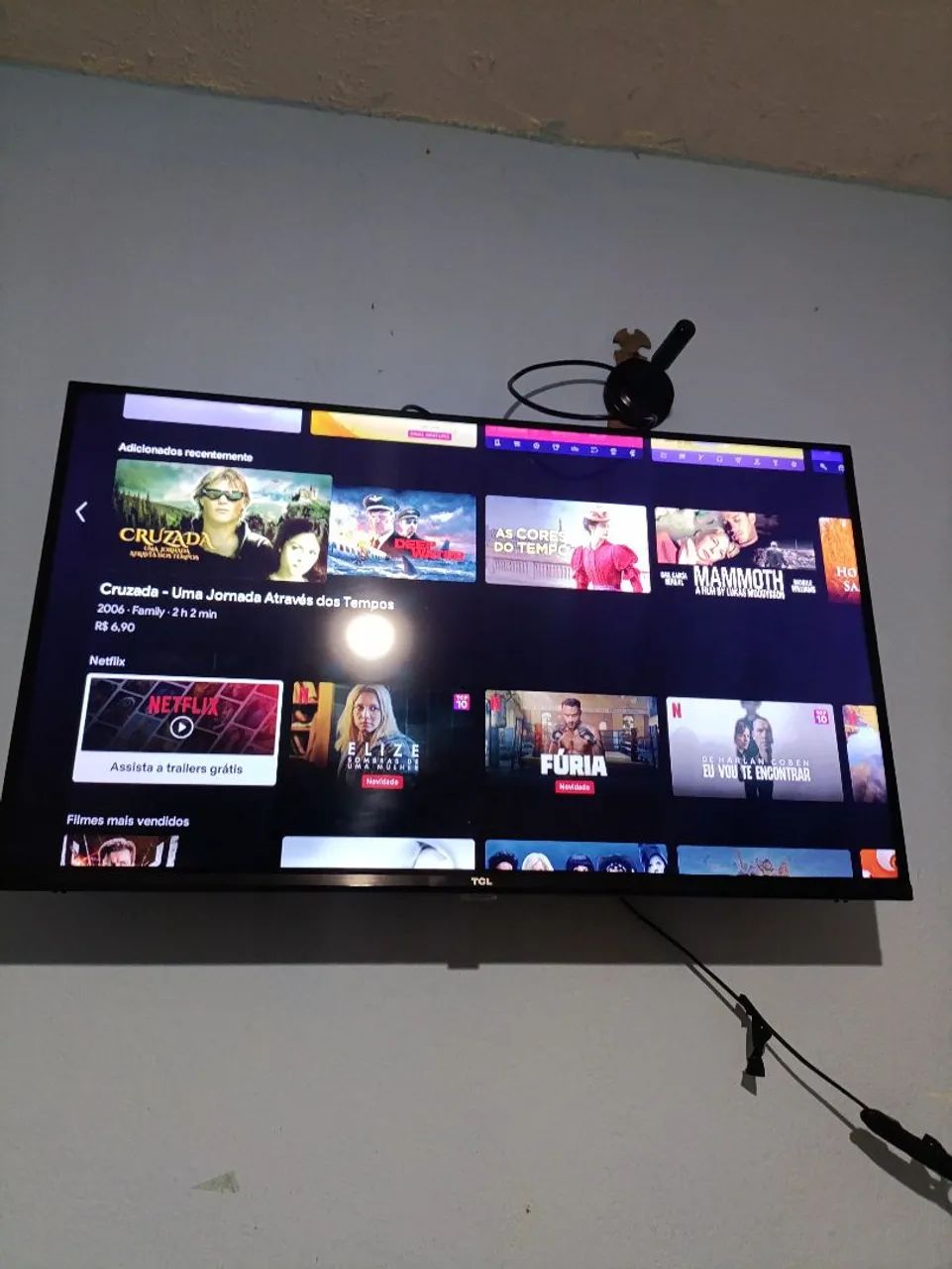 Tv smart Android 32 polegadas pouco tempo de uso - Foto 3