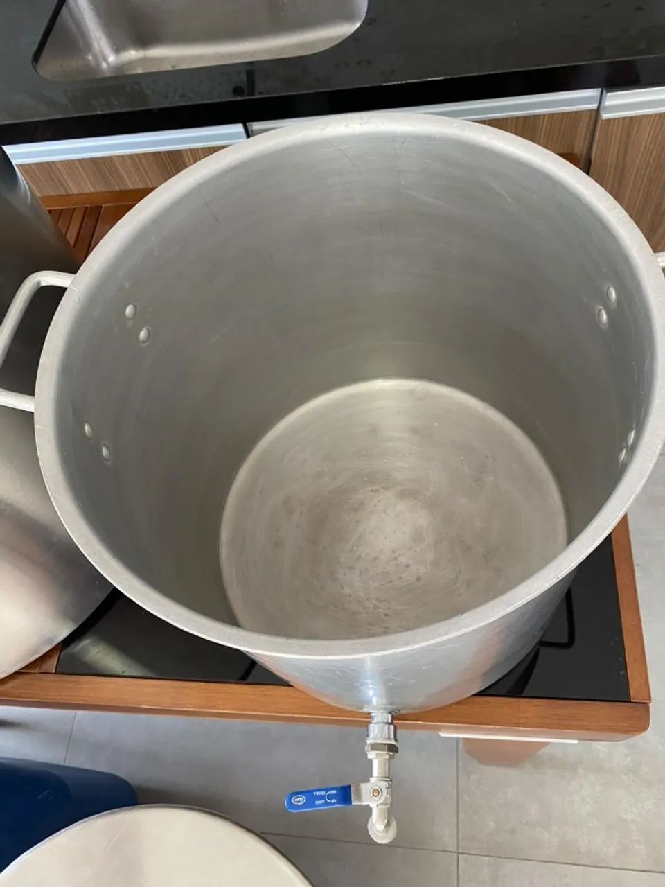 Kit Panelas Cervejeiras 100L Inox + 40L Alumínio - Foto 2