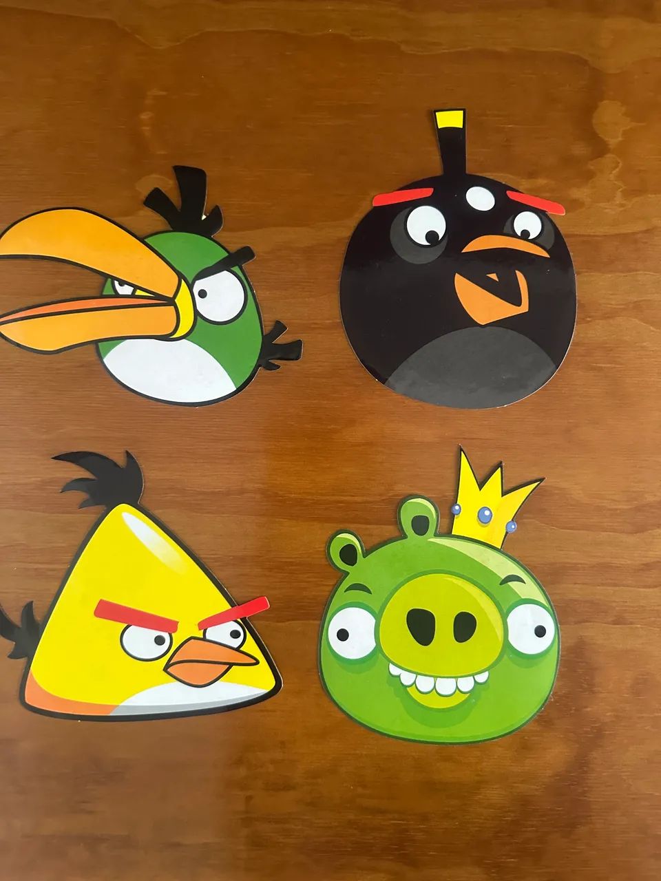 Adesivos grandes Angry Birds 11cm cada - Foto 3