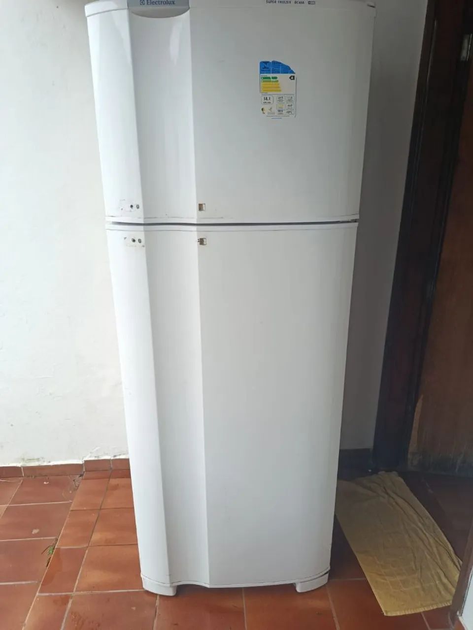 Geladeira usada Electrolux
