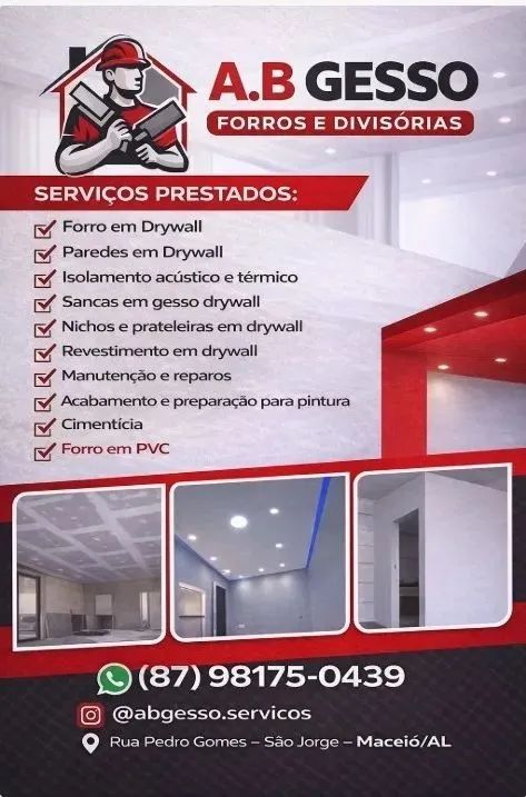  Drywall - PVC - Acabamento