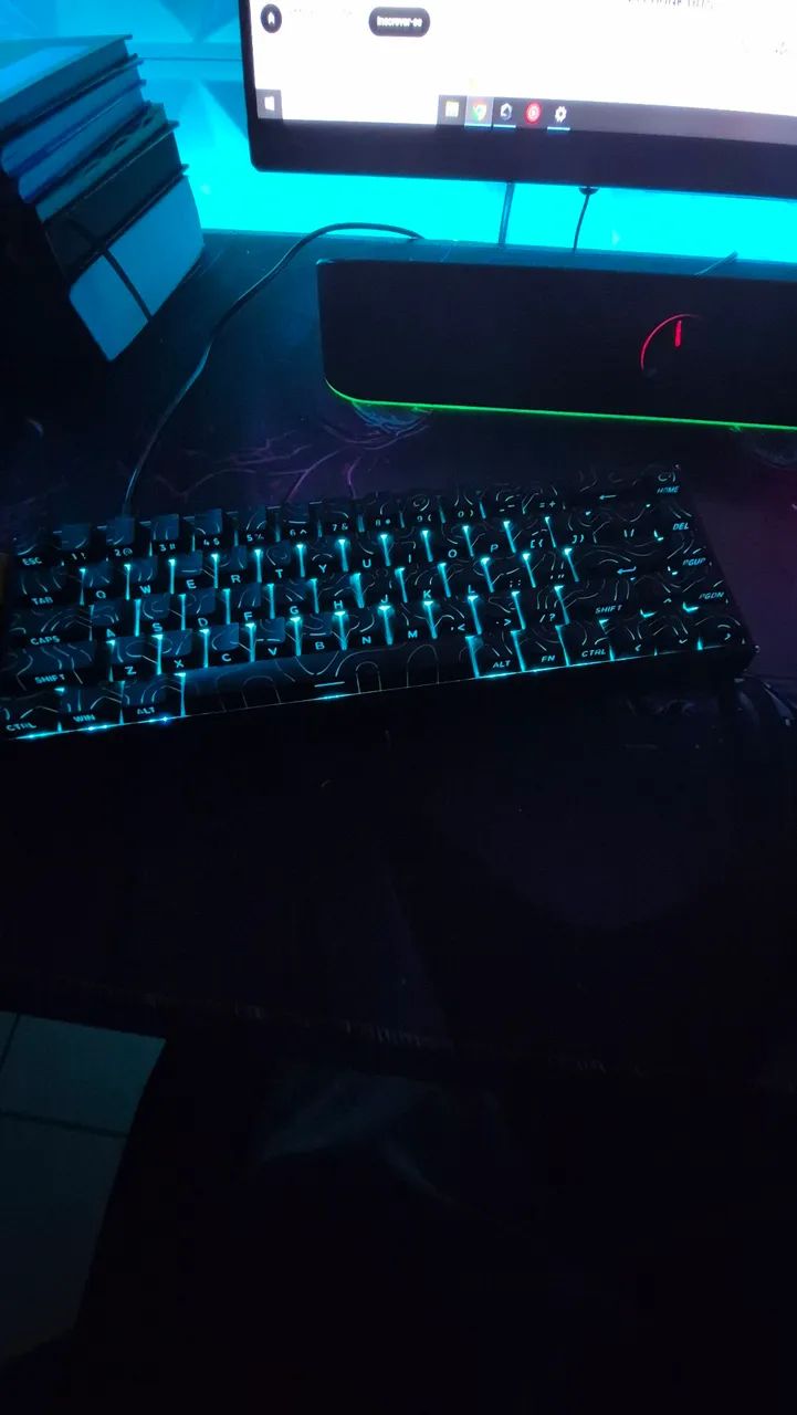 Teclado magnetico atack shark 