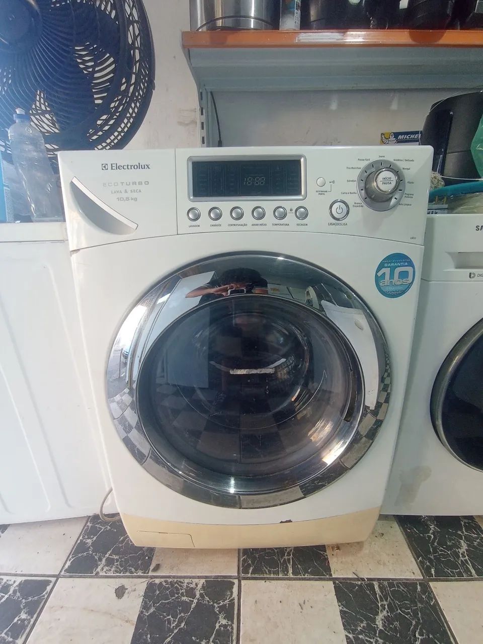 Lava e Seca Electrolux EcoTurbo 10,5 kg