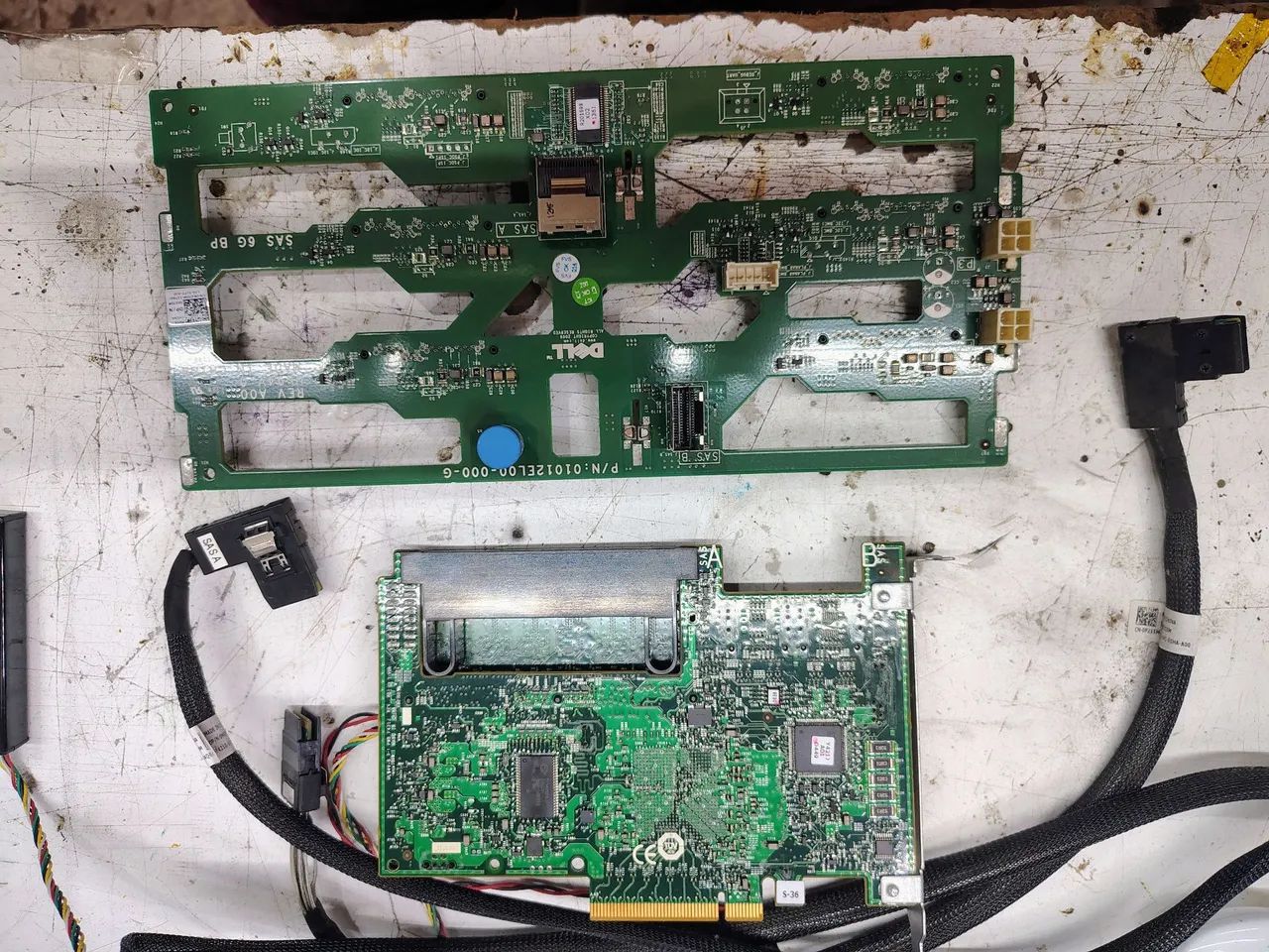 Placa controladora sas servidor Dell poweredge t410 - Foto 4