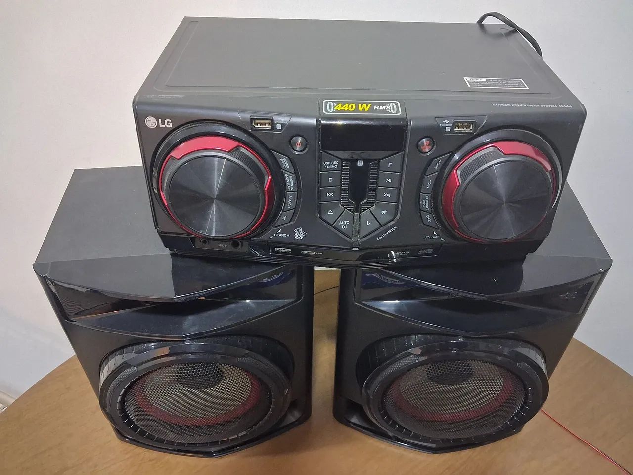 Mini system LG CJ44 400W RMS