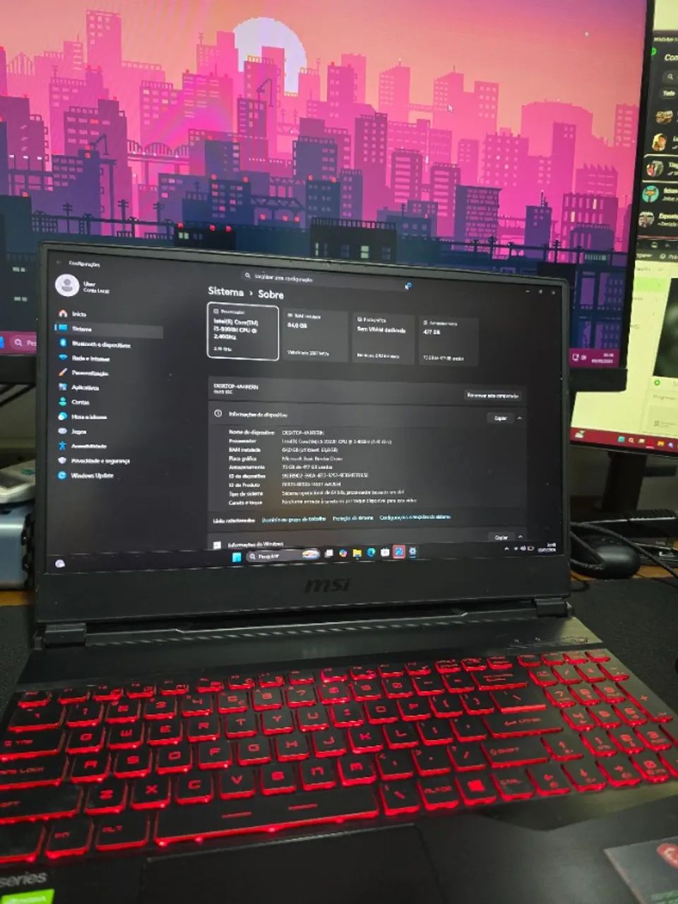 Notebook Gamer MSI GL659SC - Foto 2