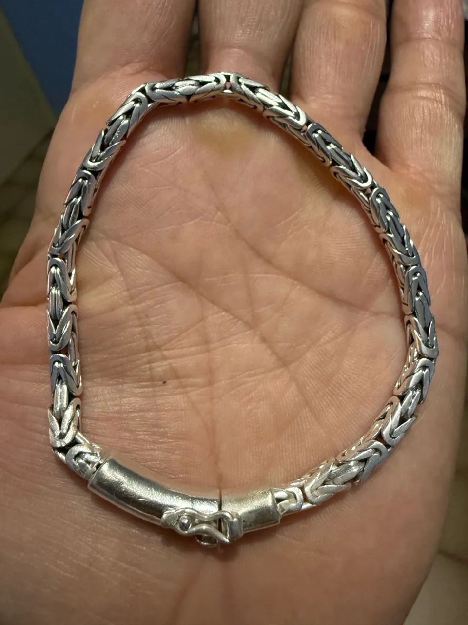 Pulseira prata bali indiana - Foto 5
