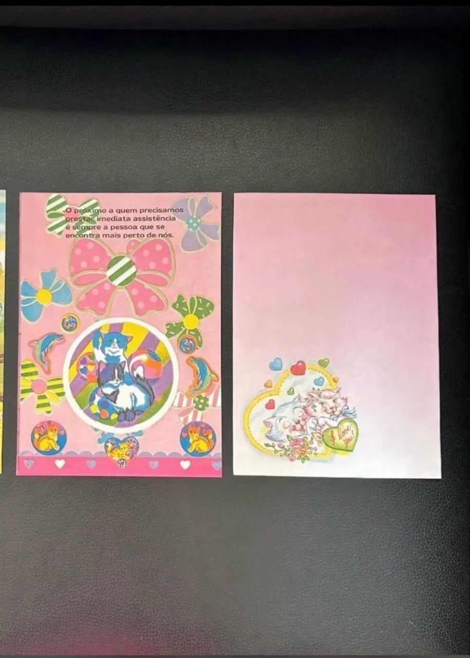 5 papéis de carta de gatinhos - Foto 3