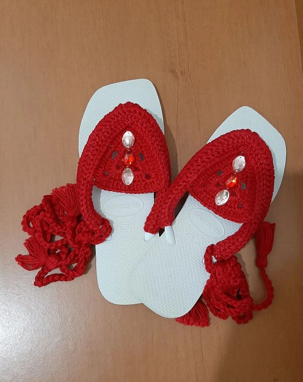 Sandália de Verão Customizada - Foto 3