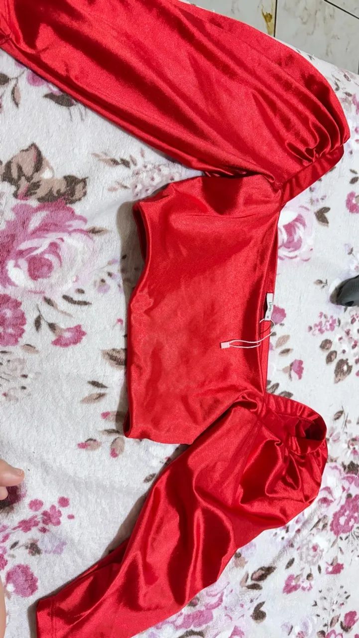 Cropped Linge Acetinado  - Foto 3