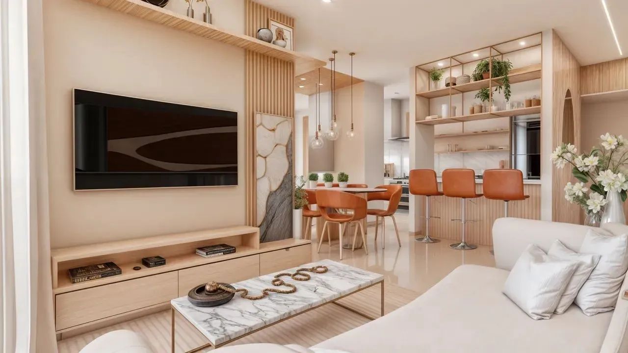 (RCR)  Amplo 2 quartos | 56 a 62m² | Dalva Bacelar | Candeias | Entrega 2027 - Foto 4