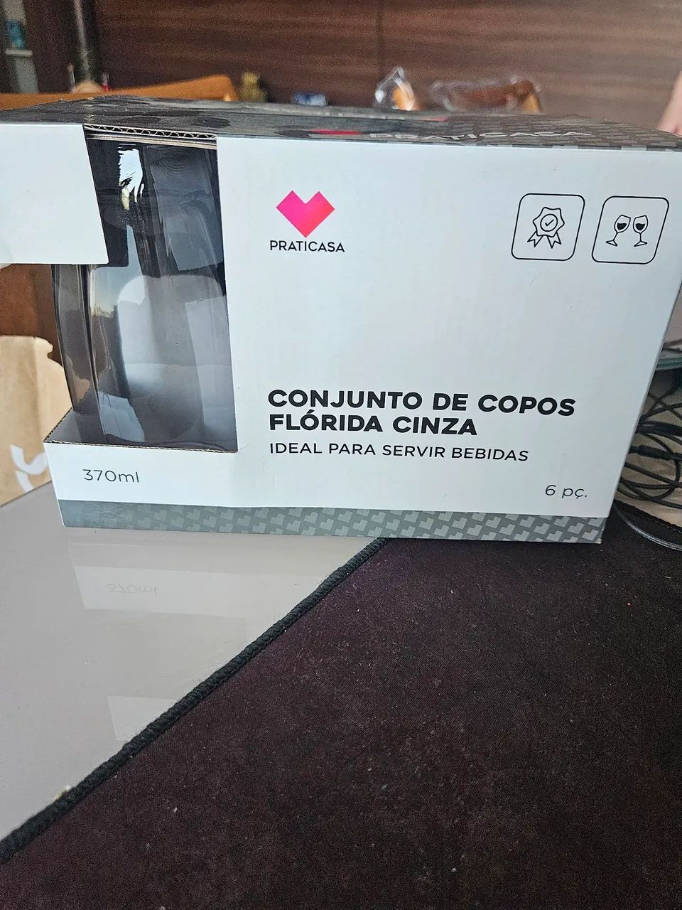 Conjunto de copos de vidro  - Foto 2