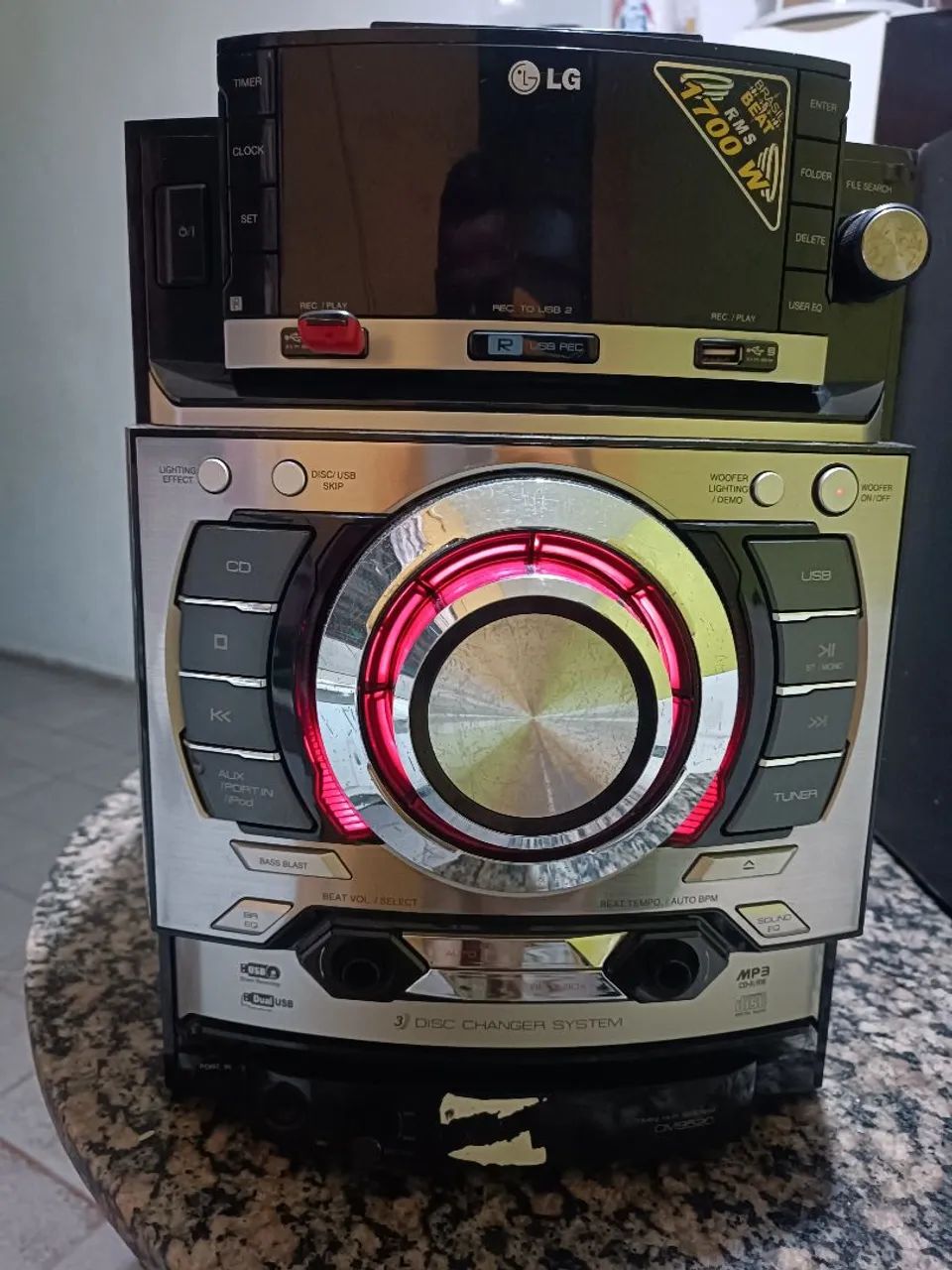 Central Mini sistem LG cm 9520 - Foto 5