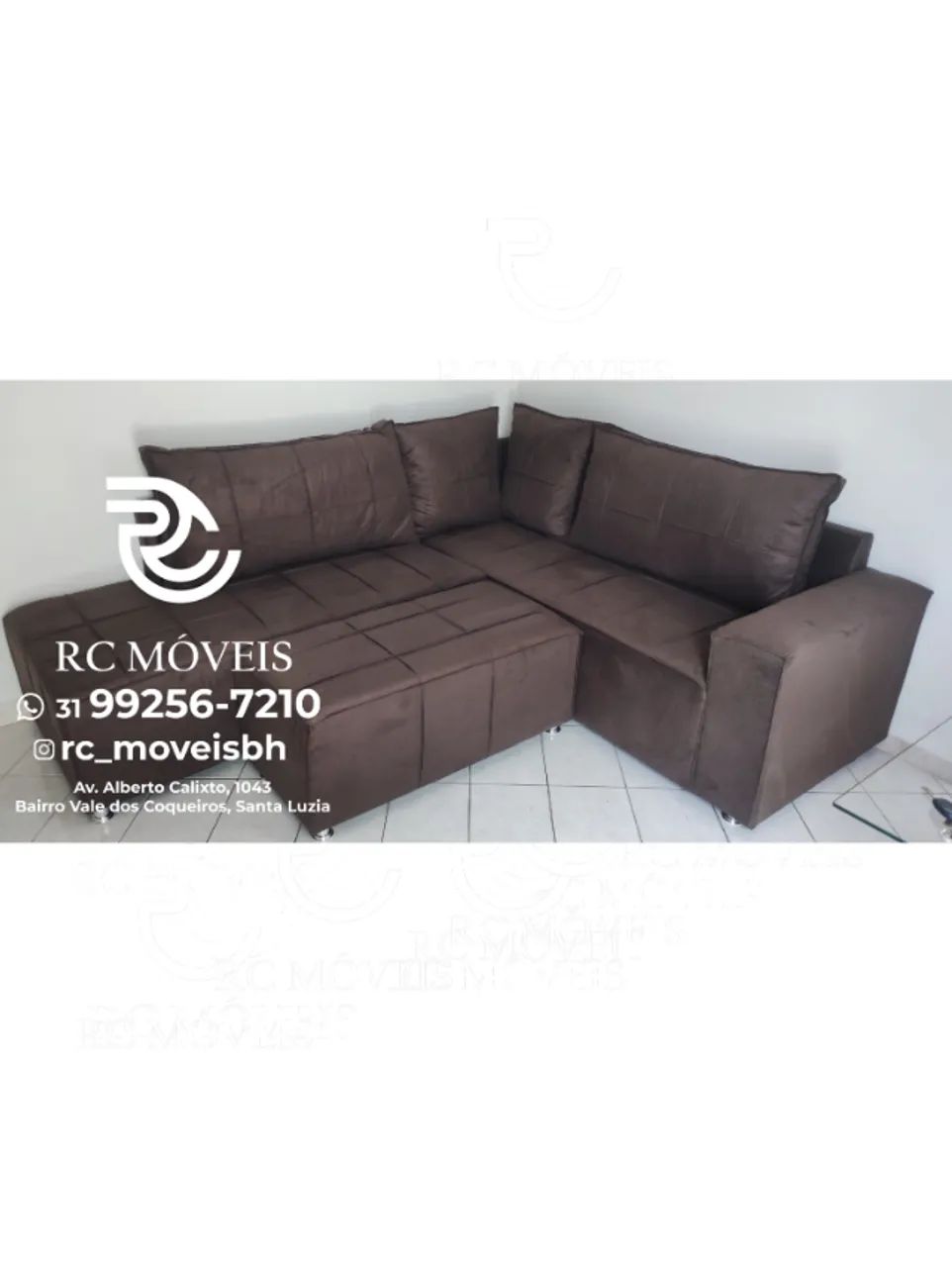 Sofá Bolívia - Conforto e Sofisticação | Direto da Fábrica