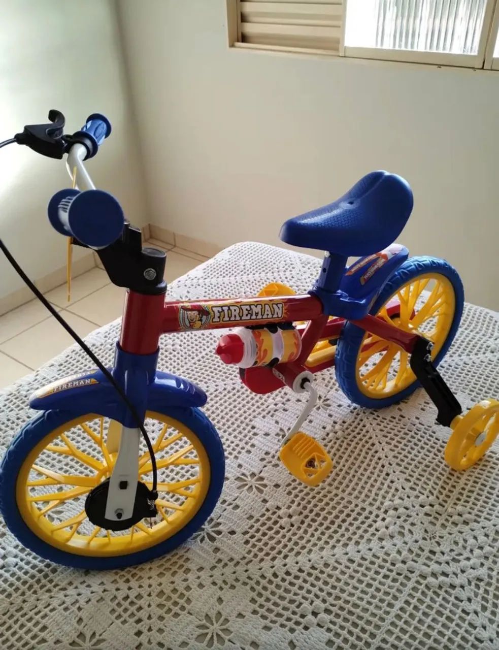 Bicicleta Nathor Fireman Aro 12 Lacrada - Foto 4