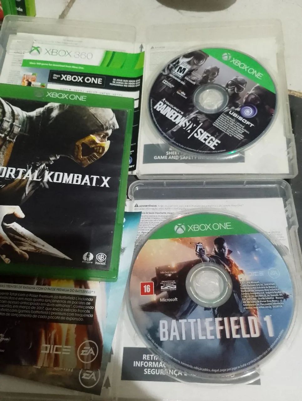Jogos de Xbox one