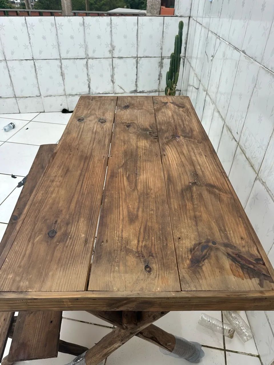 Mesa de madeira  - Foto 2