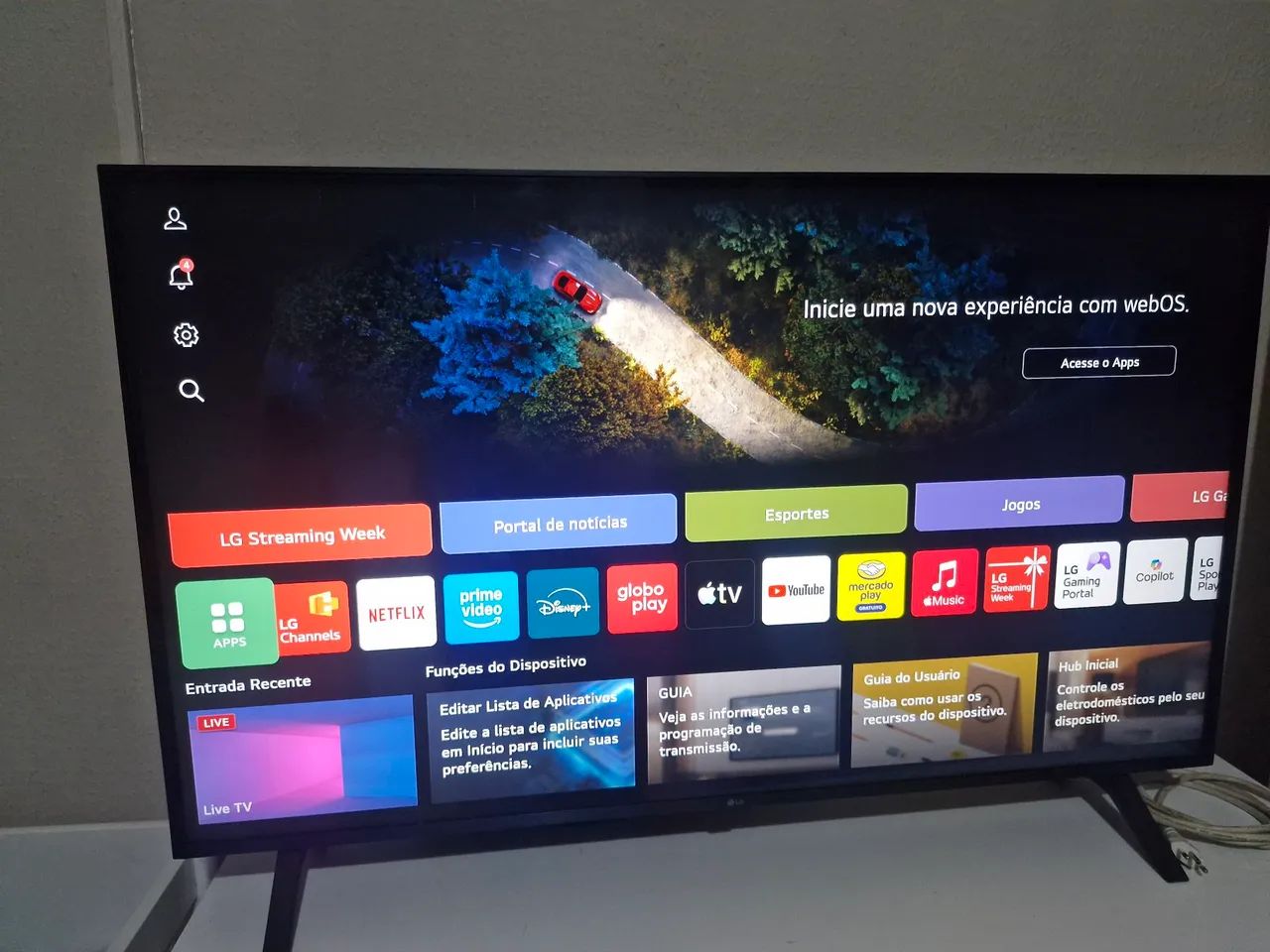 Tv LED LG 4k 43 polegadas  - Foto 4