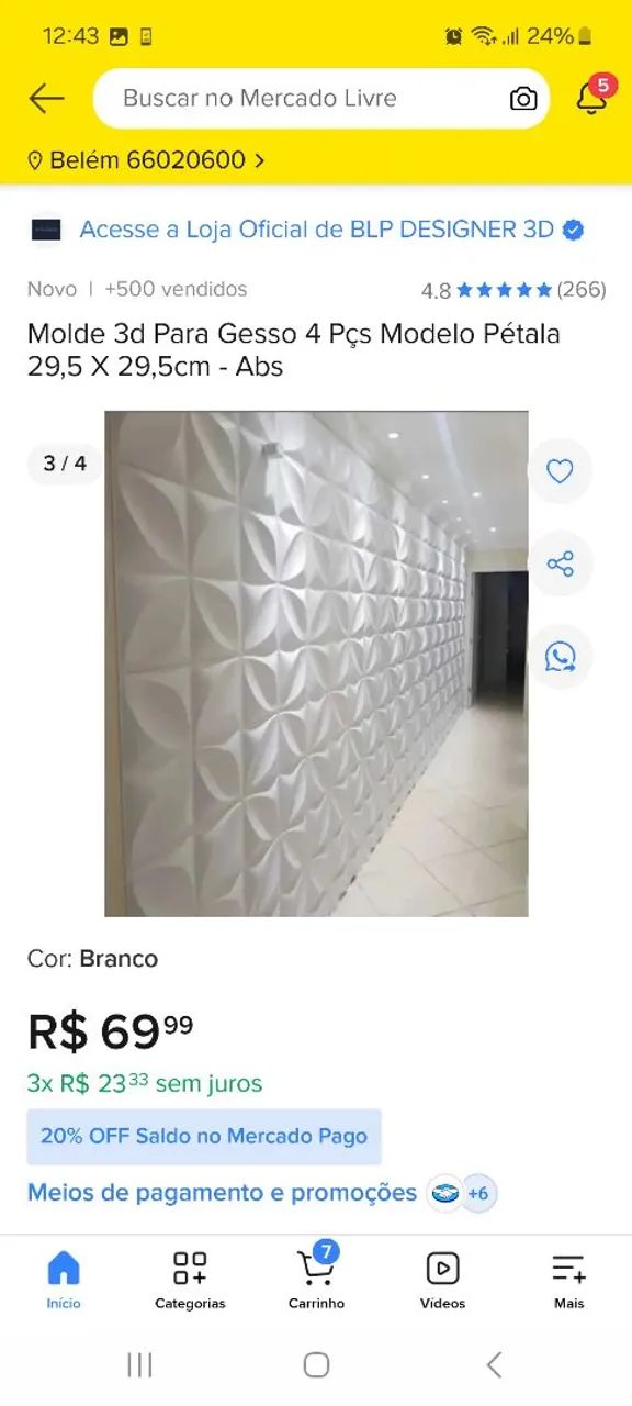 Moldes de luxo para apartamentos e casas  - Foto 5
