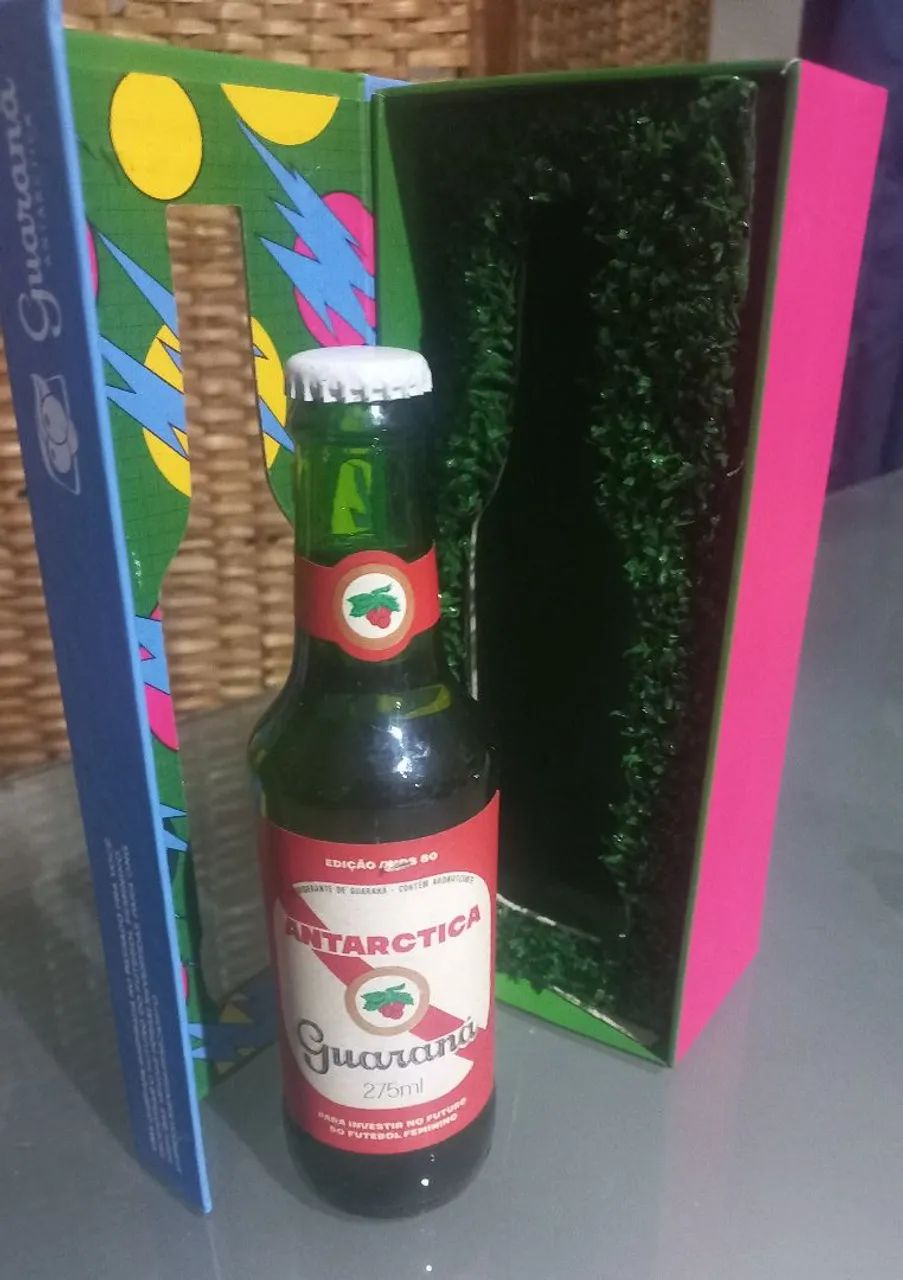 Garrafa guaraná ano 80
