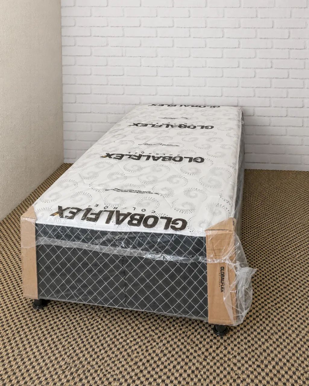VENDO E ENTREGO Cama Box Solteiro D28 Acoplada - Nova - Foto 4