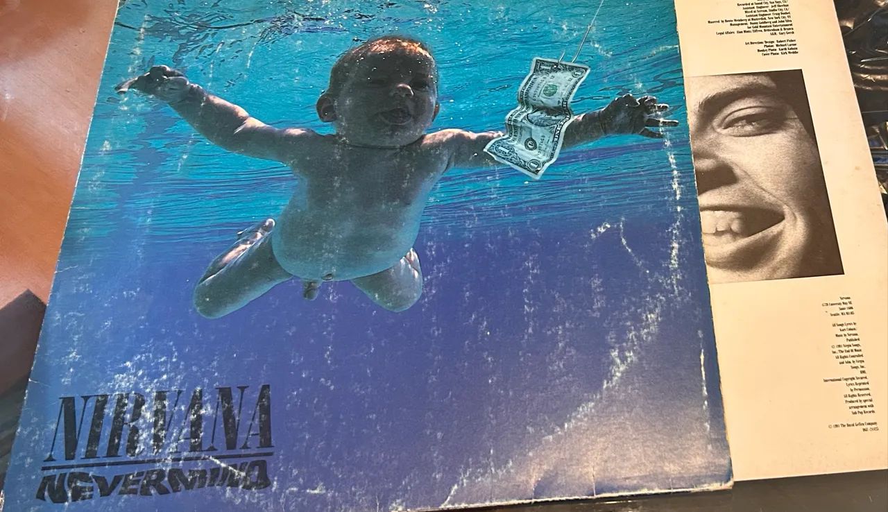 Lp nacional Nirvana Nevermind 