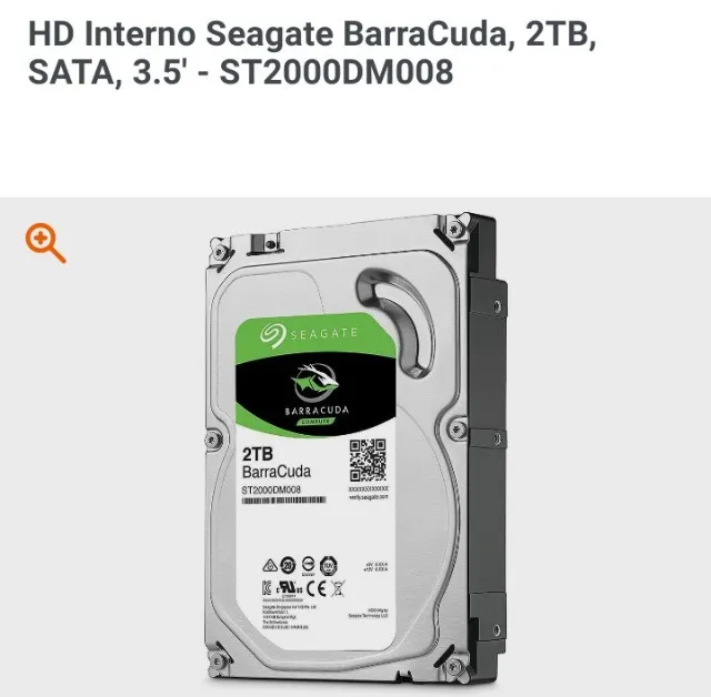 Hd externo 4tb SEAGATE - Armazenamento - Fragata, Pelotas