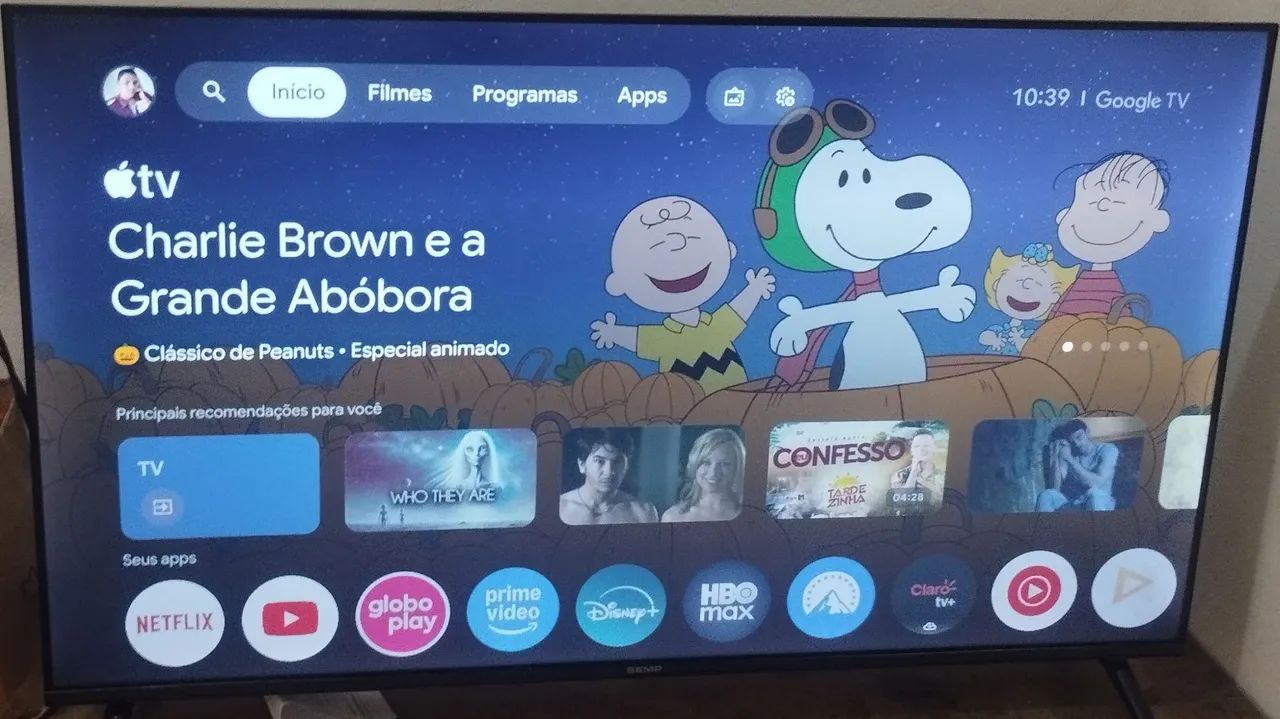 Tv Semp 43 polegadas Android tv 