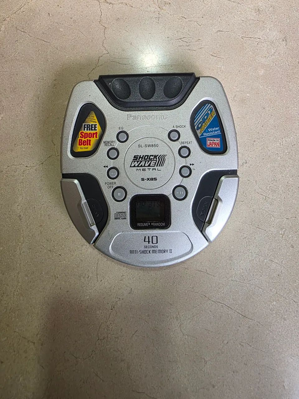 Discman Panasonic Japonês ( LEIA O ANÚNCIO )