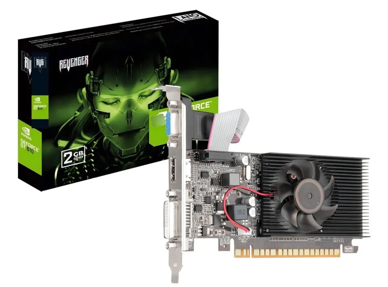 Placa De Vídeo Nvidia Ge Force Gt610 - Foto 4