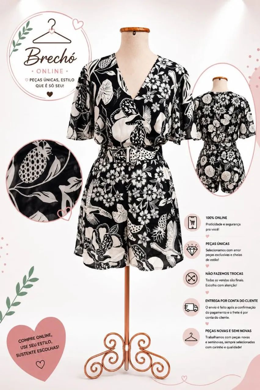 Roupa de Brechó - Em ótima qualidade  - Foto 5