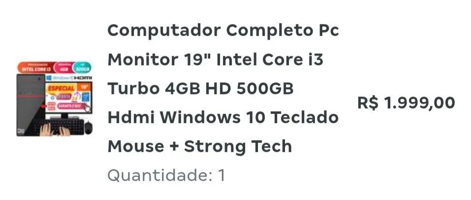  Computador completo  - Foto 3