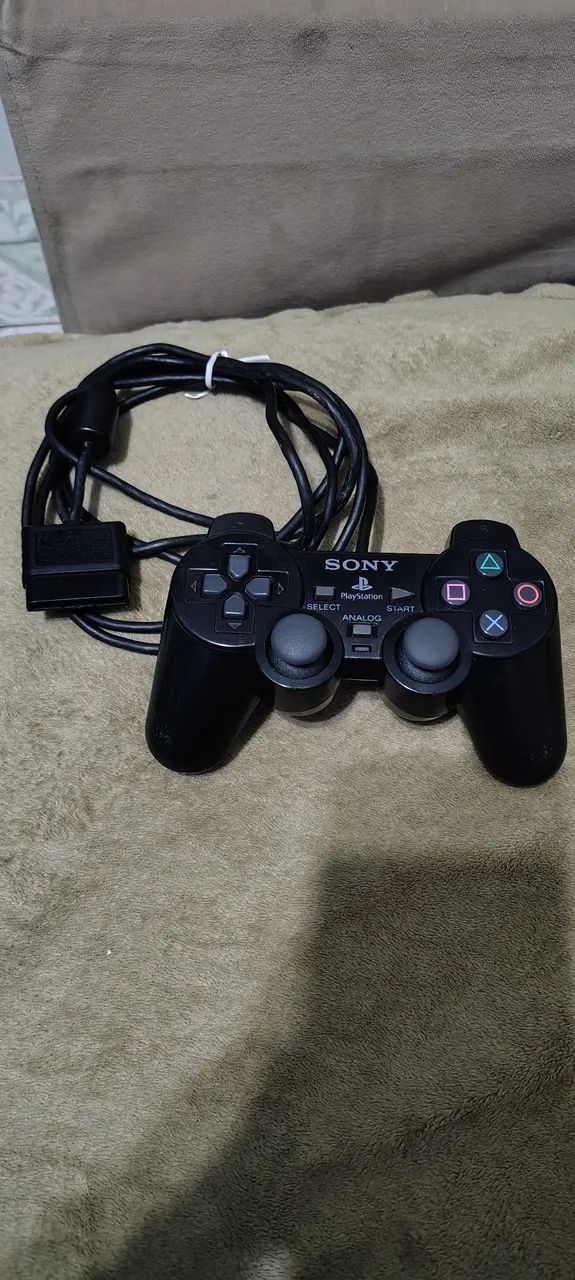 controle de PS2 original funcionando 