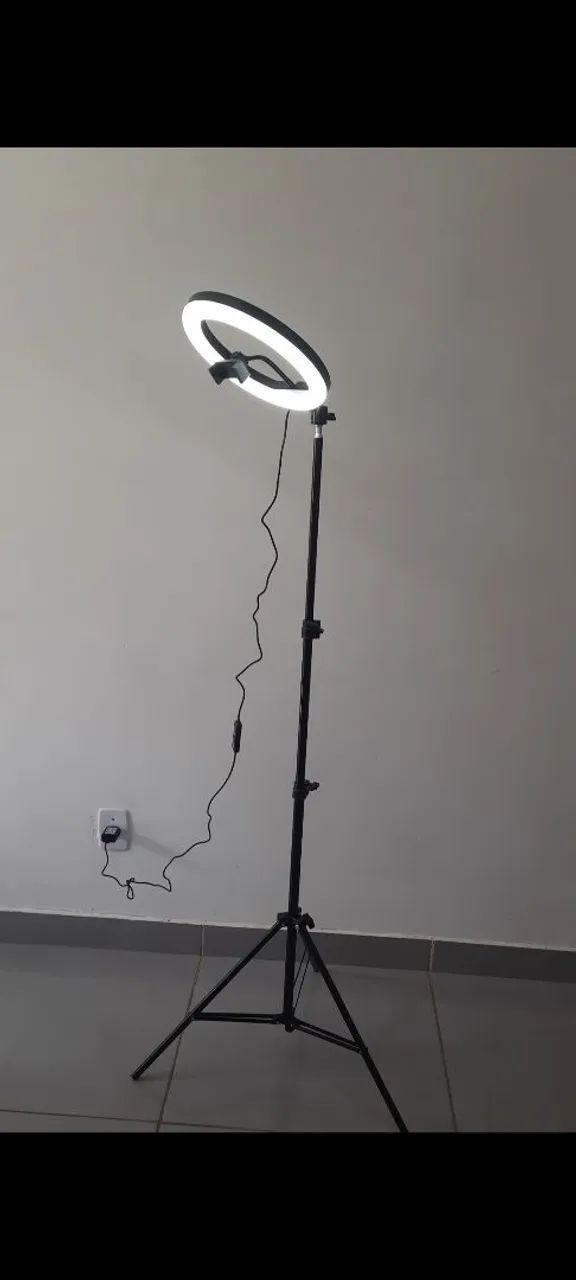 Iluminador ring light 10p 1,80 metros - Foto 4